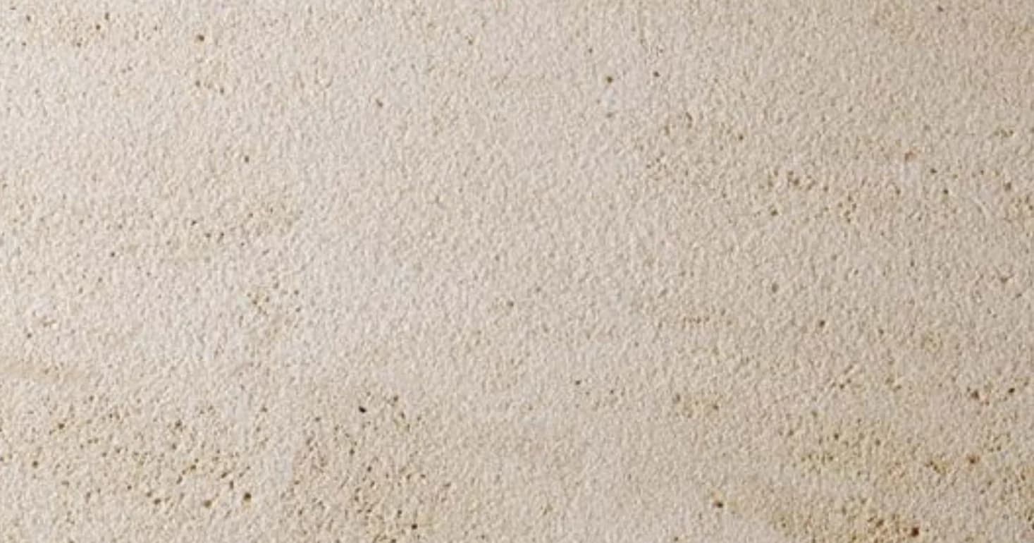 Bianco travertine, bush-hammered