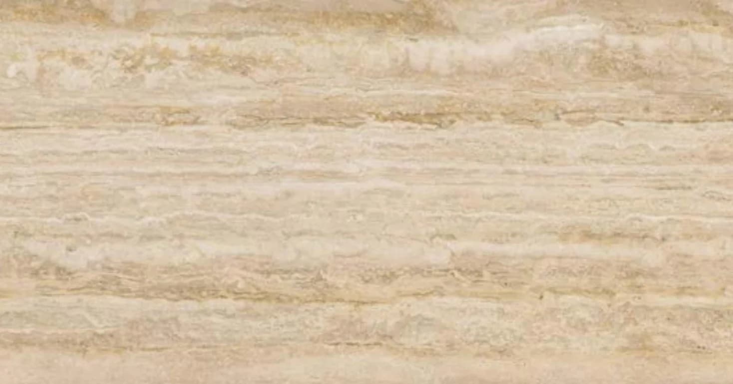 Cypress travertine, filled and brushed