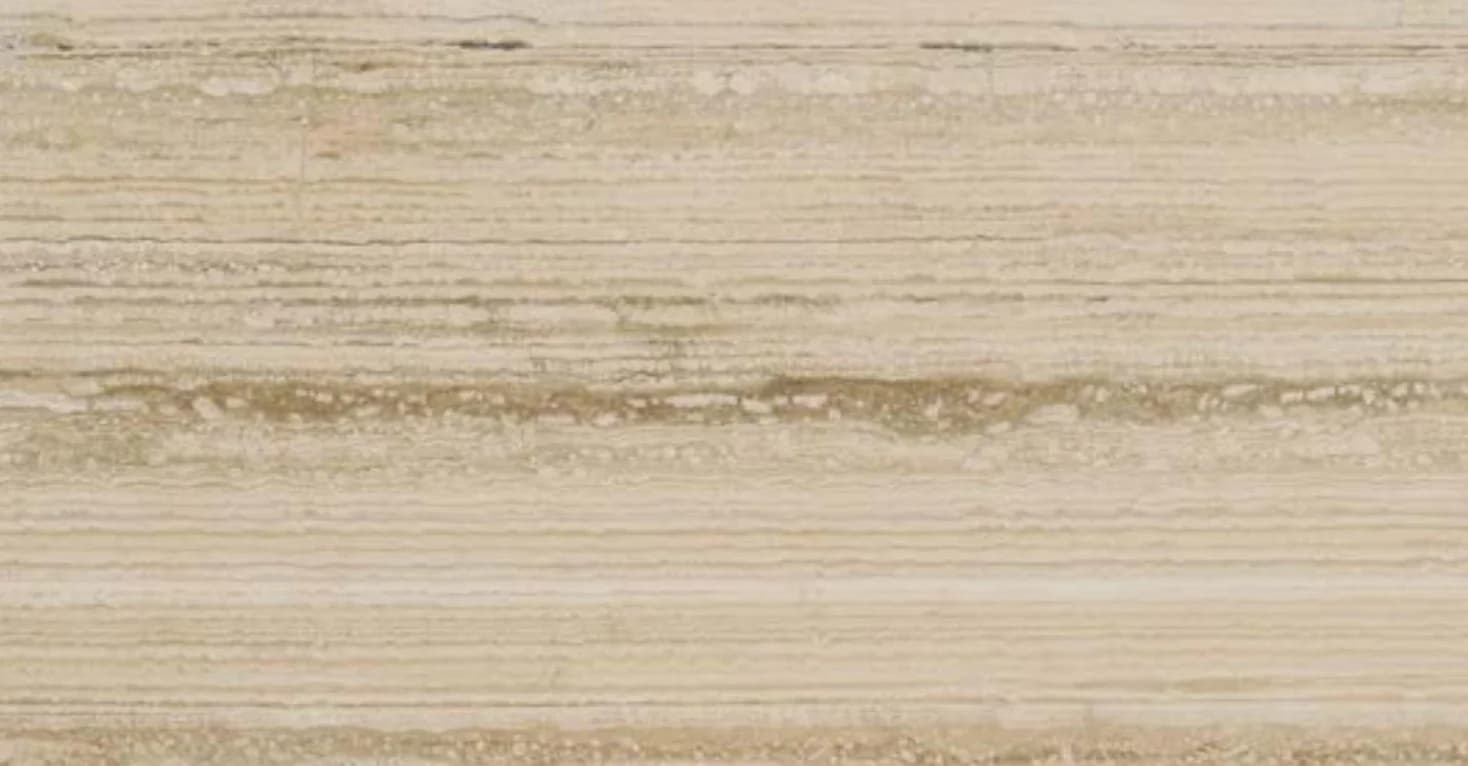 Dorato travertine, filled and honed