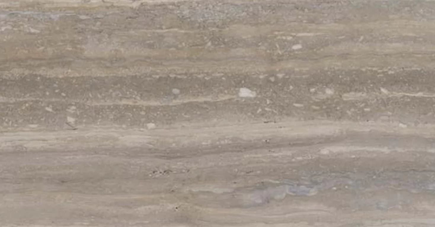 Ocean Blue travertine, filled and honed