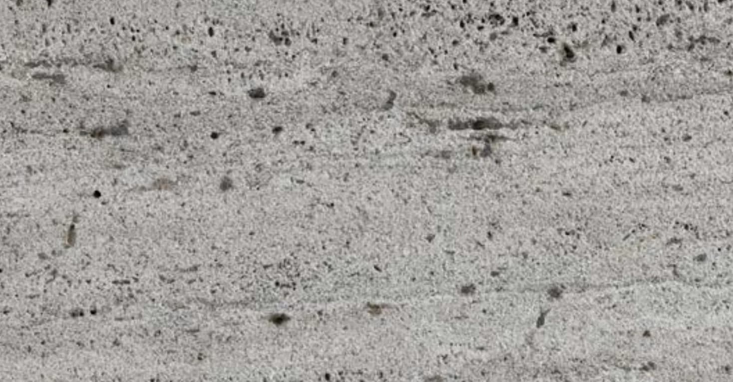 Titanium travertine, bush-hammered