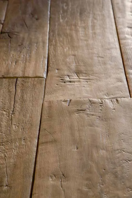 Cappelli Trading - Donati Legnami hand-scraped wide plank rustic oak finish