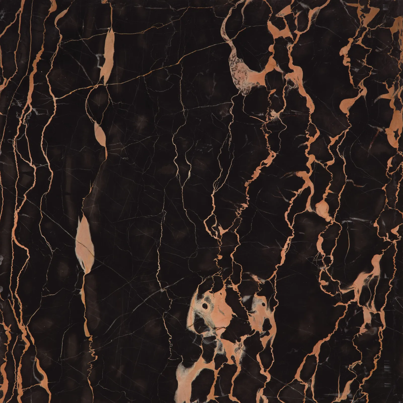 Portoro black marble with gold veining