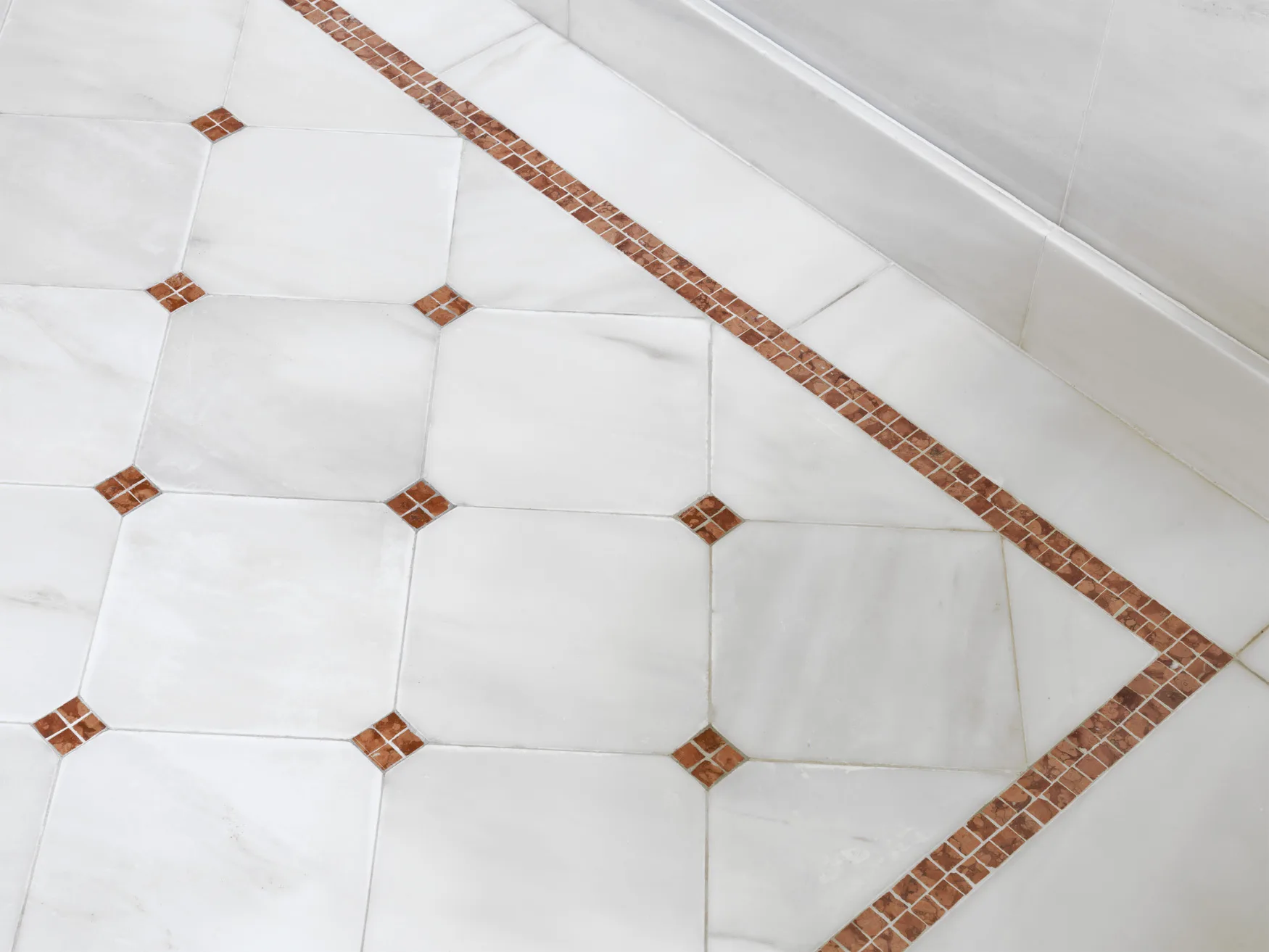 Colombo residence mosaic and terrazzo surfaces