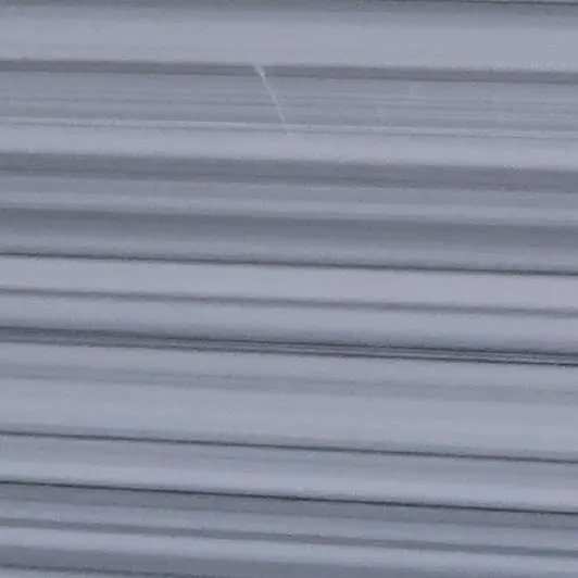 Close view of the fluted Striato Olimpico surface