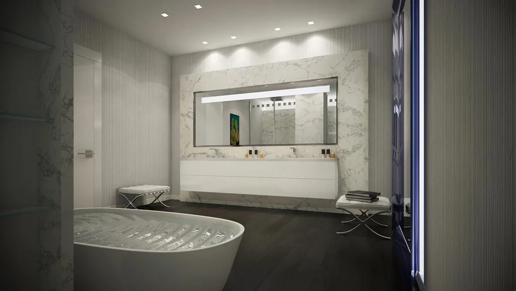 Oak flooring detail at Palazzo del Sol