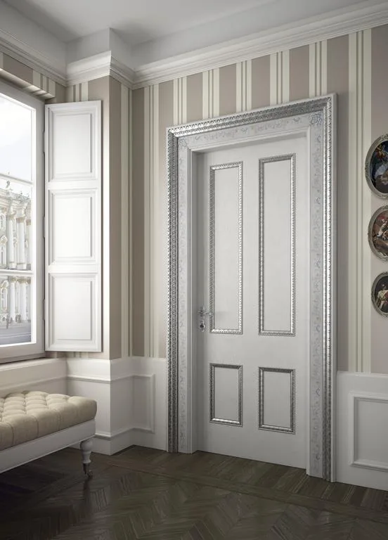 Interior of the Saint Petersburg residence with inlaid flooring