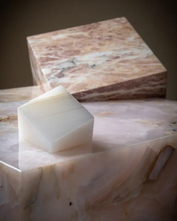Crystal marble coffee table, view 5