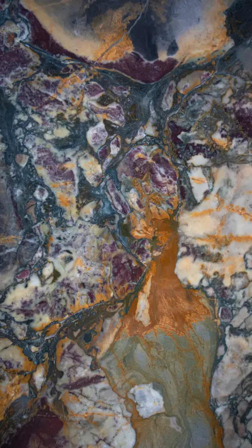 Éclipse marble dining table, view 4