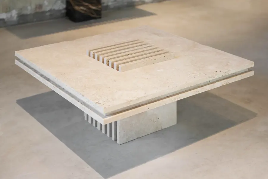 Piano marble coffee table, view 5