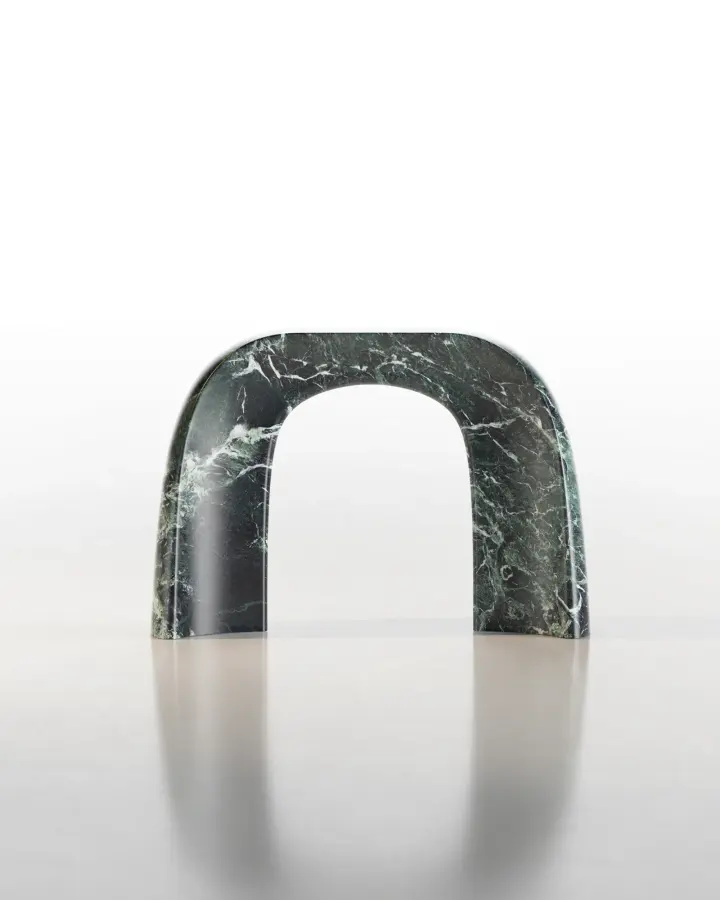 Shān marble console, view 5