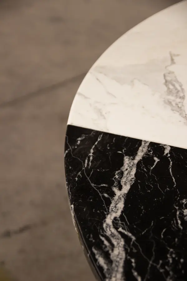 Stilla marble dining table, view 6