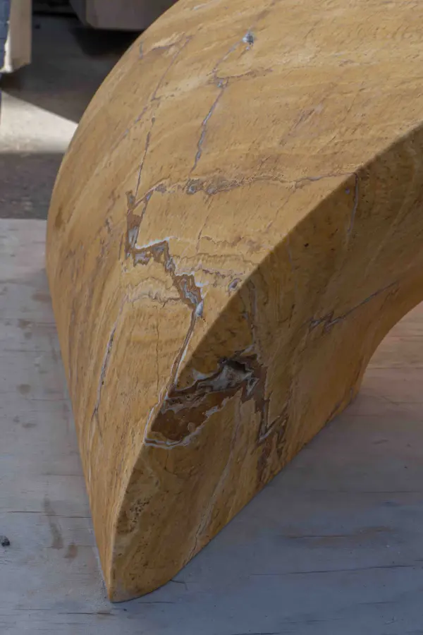Tivoli marble coffee table, view 3