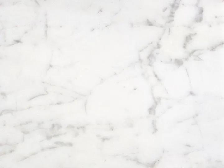 Bianco Carrara white marble with soft grey veining