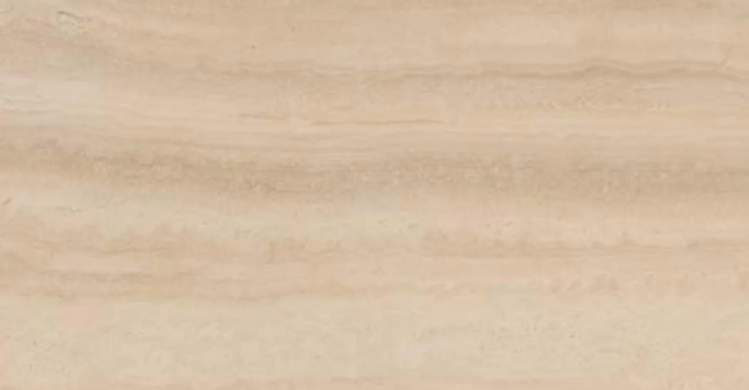 Bianco travertine, filled and honed