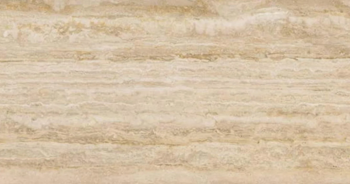 Cypress travertine, filled and brushed