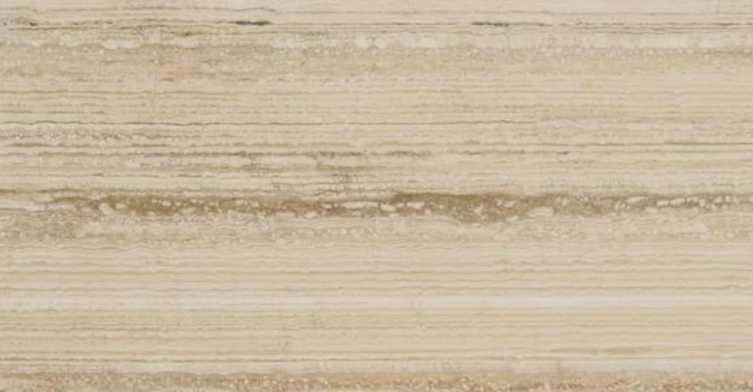 Dorato travertine, filled and honed