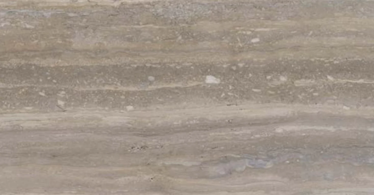 Ocean Blue travertine, filled and honed