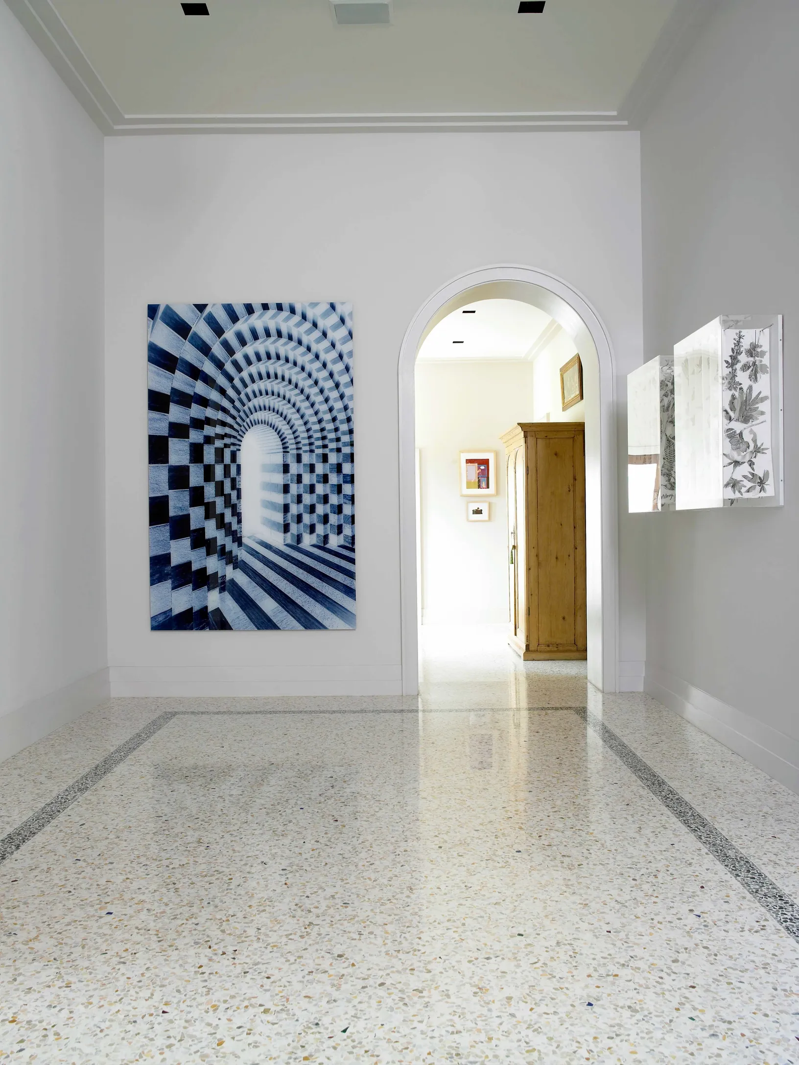 Fantini Mosaici terrazzo floor detail