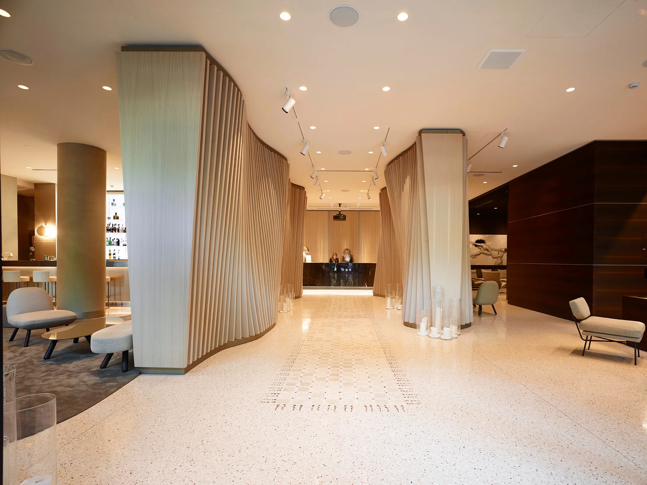 Fantini Mosaici custom terrazzo flooring