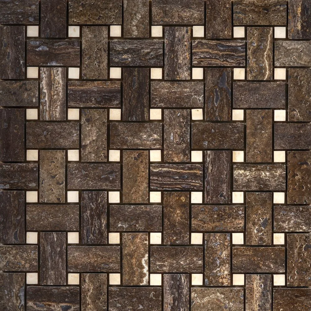 Titanium Basket Wave tile