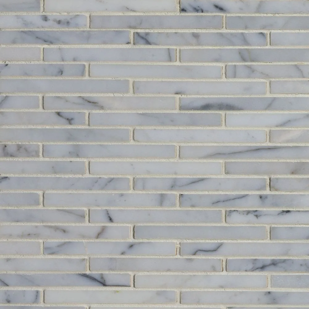Carrara Mini Brick tile
