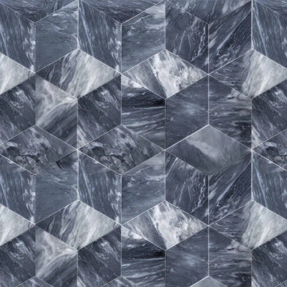 Bardiglio Rhombus tile