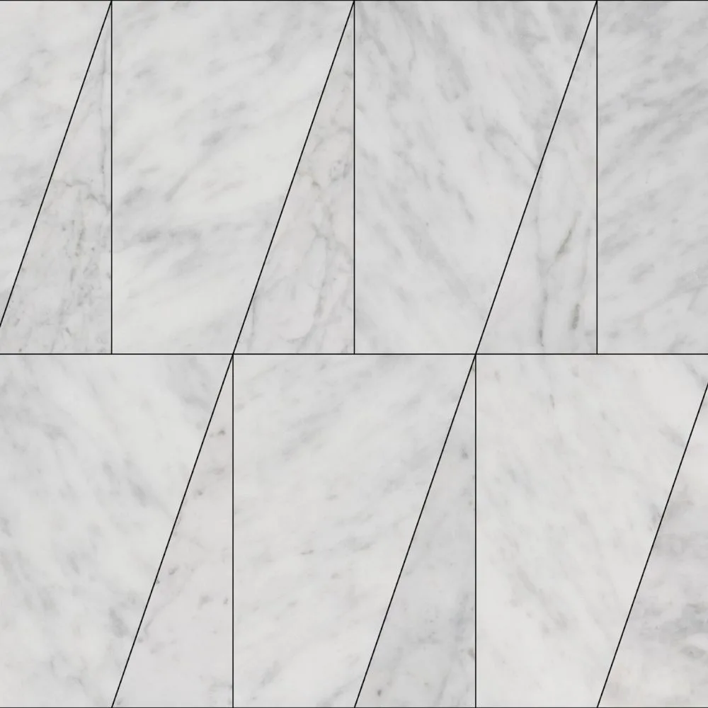 Bianco Carrara Tetris Composition 01
