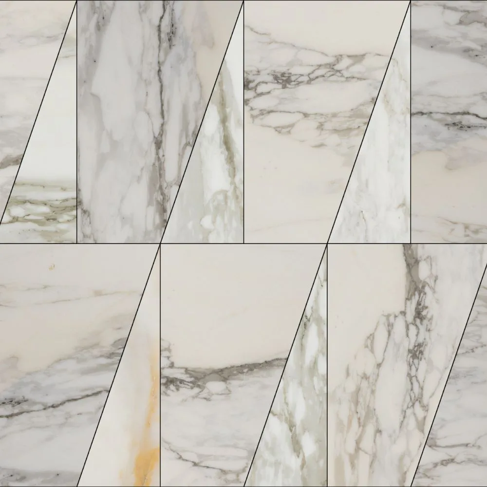 Calacatta Tetris Composition 01
