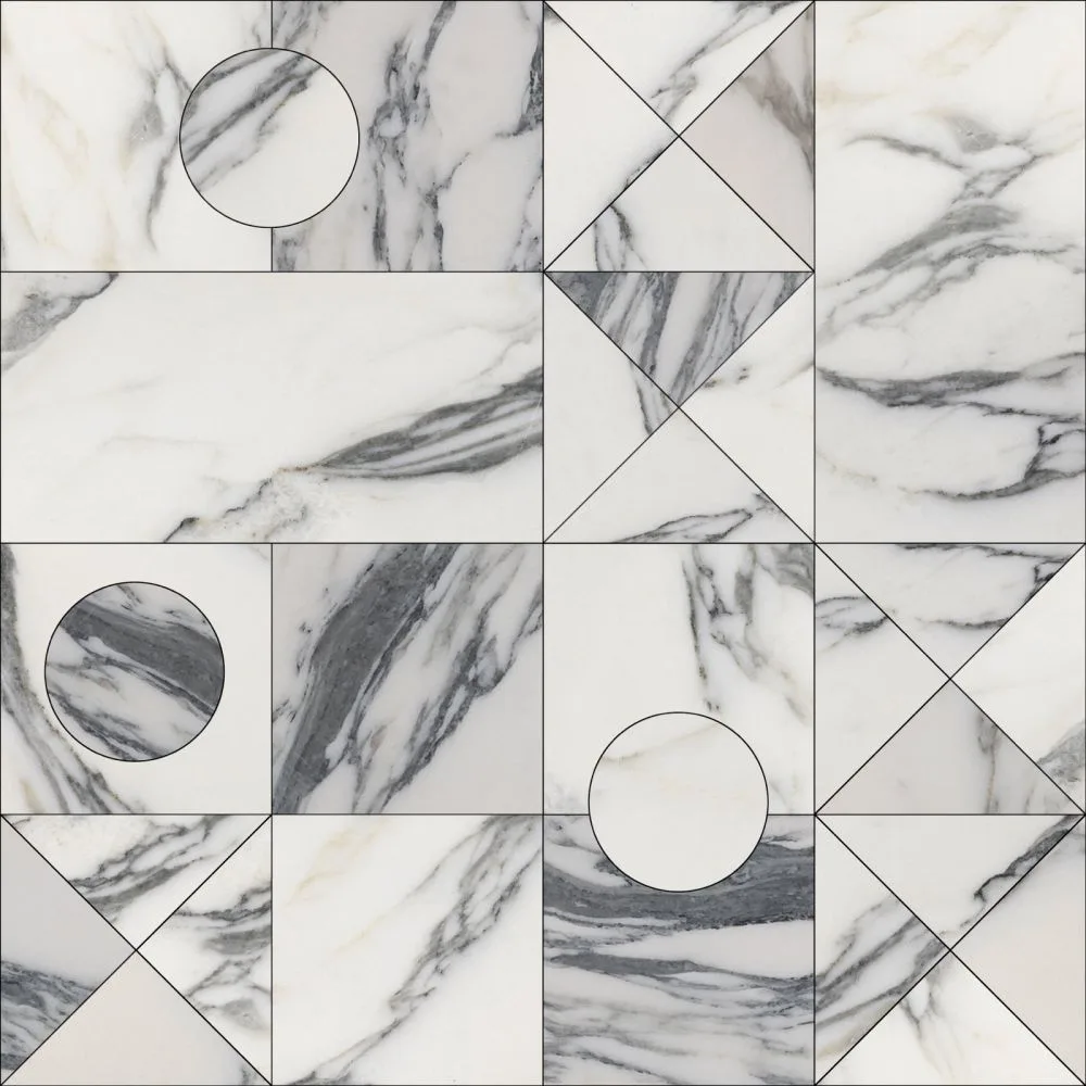 Arabescato Tetris Composition 03