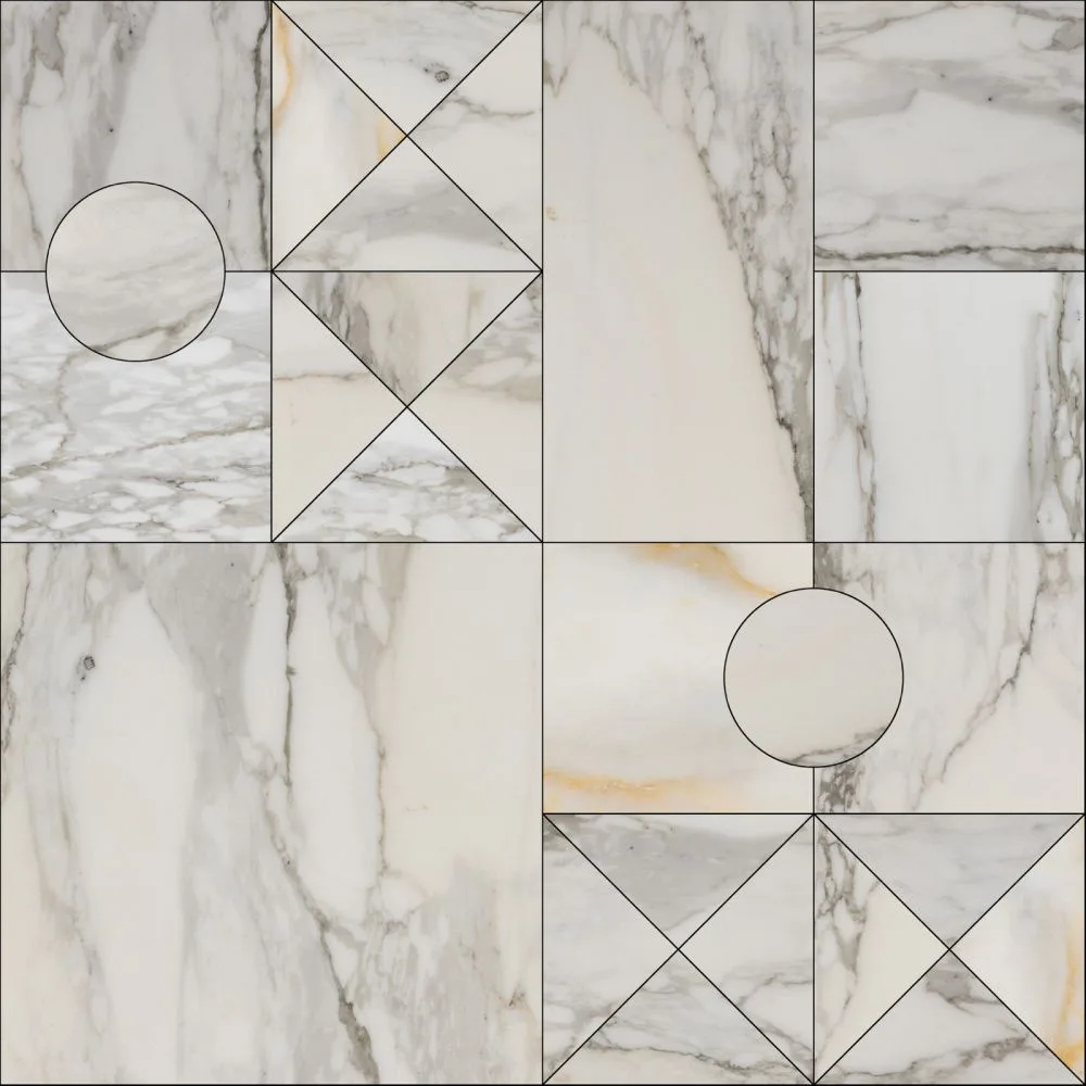 Calacatta Tetris Module D