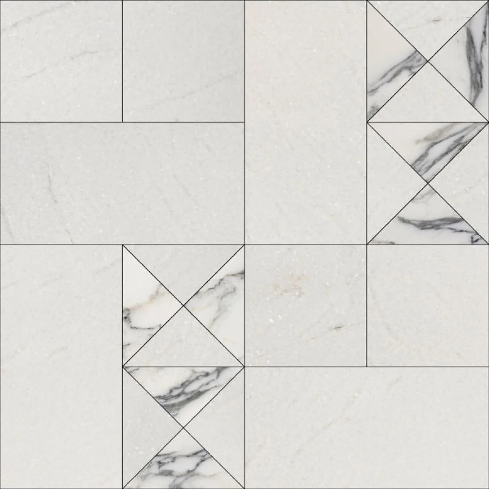 Arabescato · Thassos Tetris Module E