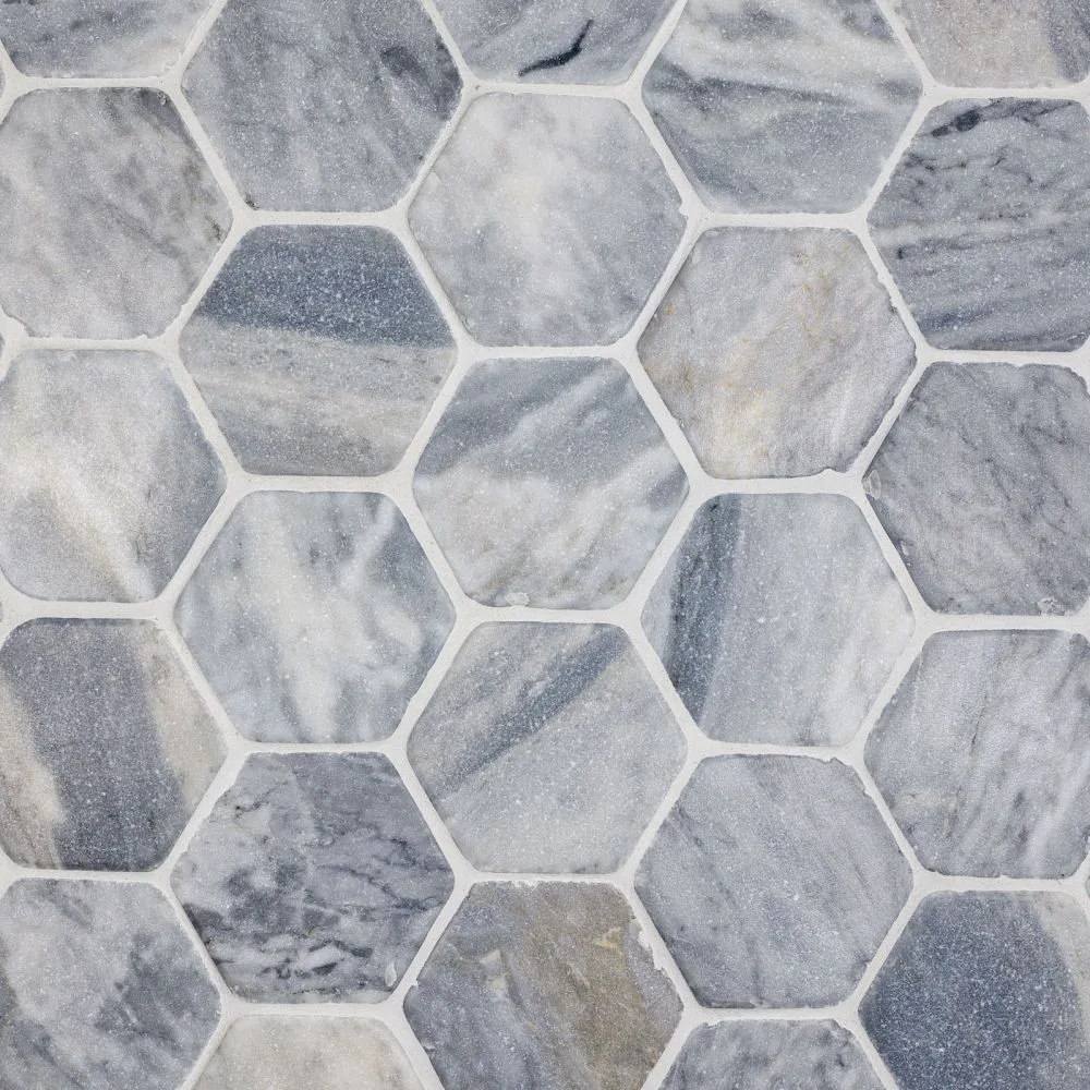Bardiglio Hexagon tile