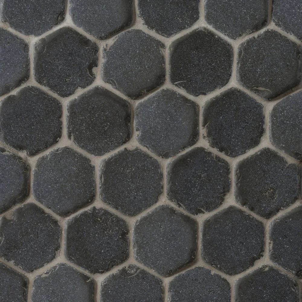 Blue Hexagon tile