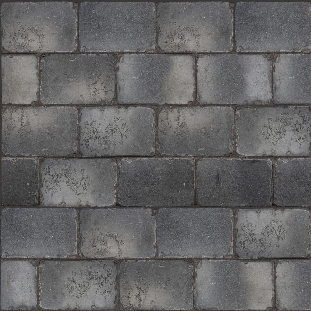 Blue Worn Subway tile