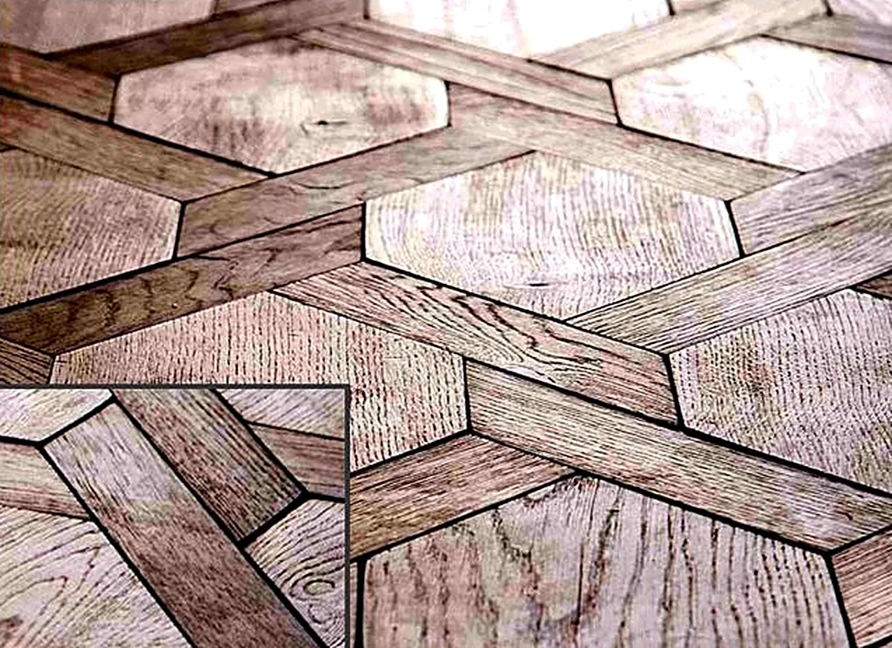 Losanga antique oak diamond pattern flooring with a grey oil finish